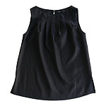 �N���[�[�b�g | Tuck no-sleeve blouse : �u���E�X
