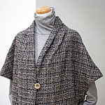 �N���[�[�b�g | W-tucked shawl collar-topper : �W���P�b�g