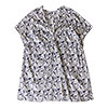 Vneck-Big cover dress 