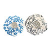galileo �̃e�L�X�^�C���ɃL���L�����A�܂��ɖ��V�̐��A�f�G�ȃu���[�`�ł��A�S�̂̑傫���͒��a�� 8.5cm �قǂł��A T�c : mina perhonen / �~�i �y���z�l��