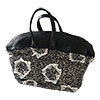 cielo �C�^���A��ŁA��Ɩ��̂����e�L�X�^�C���� muffinbag �ł��B�傫���͌��\�����Ղ����܂��A�����s�ɂ��A�����c : mina perhonen / �~�i �y���z�l��