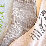 �A���e�B�p�X�g | LINEN W/PRINT :  : socks