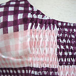 �A���e�B�p�X�g | Gingham Check Print :  : �u���E�X