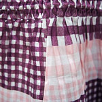�A���e�B�p�X�g | Gingham Check Print :  : �u���E�X