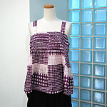 �A���e�B�p�X�g | Gingham Check Print :  : �u���E�X