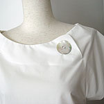 �N���[�[�b�g | Big shell button / Tunic-blouse :  : �`���j�b�N�u���E�X