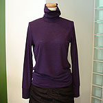 �N���[�[�b�g | wool gauze turtle neck :  : �J�b�g�\�[