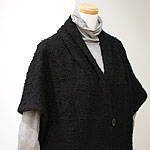 �N���[�[�b�g | W-tucked shawl collar-topper :  : �W���P�b�g