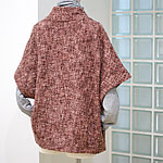 �N���[�[�b�g | W-tucked shawl collar-topper :  : �W���P�b�g