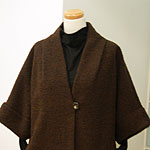 �N���[�[�b�g | tucked shawl collar-coat :  : �R�[�g