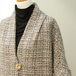 �N���[�[�b�g | tucked shawl collar-coat :  : �R�[�g