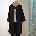 �N���[�[�b�g | round-neck-coat :  : C#/�_�[�N�u���E��