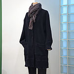 �N���[�[�b�g | rib-knit cardigan�Eouter :  : c#/�l�C�r�[