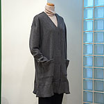 �N���[�[�b�g | rib-knit cardigan�Eouter :  : c#/�~�f�B�A���O���[