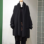 �N���[�[�b�g | stole-collar cardigan :  : C#/�X�`�[���O���[