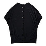 �N���[�[�b�g | crew-neck cardigan :  : c#/2 �u���b�N