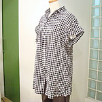 �N���[�[�b�g | Tuck-sleeve over-shirts :  : �^�b�N�X���[�u  �I�[�o�[�V���c