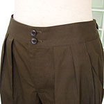 �N���[�[�b�g | cropped jodhpurs pants :  : �p���c