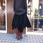 �N���[�[�b�g | iregular hem-gather skirt :  : 