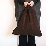 �N���[�[�b�g | suede shopping bag :  : bag