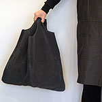 �N���[�[�b�g | suede shopping bag :  : bag