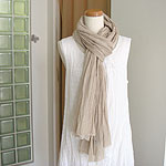 �N���[�[�b�g | Cotton/Linen-stole :  : �X�g�[��