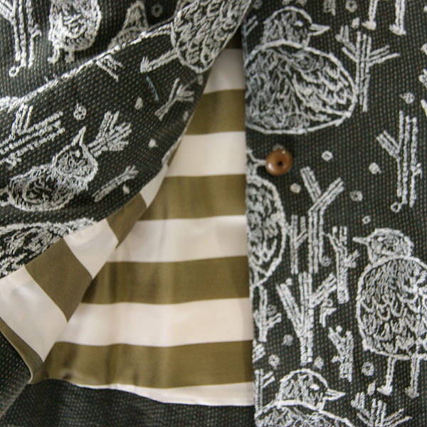 【美品】mina perhonen ミナペルホネン perch 鳥 コート L mina perhonen life puzzle コート - ミナペルホネン正規取扱店