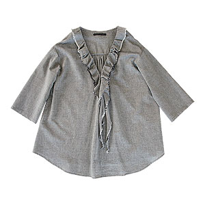 +closet / �N���[�[�b�g | frill-collar blouse : 