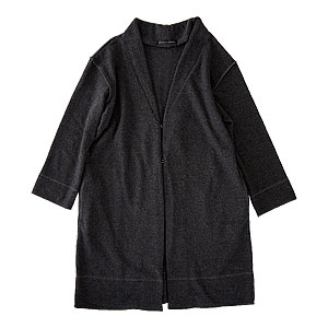 +closet / �N���[�[�b�g | no-collar long-outer : 