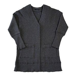 +closet / �N���[�[�b�g | rib-knit cardigan�Eouter : 