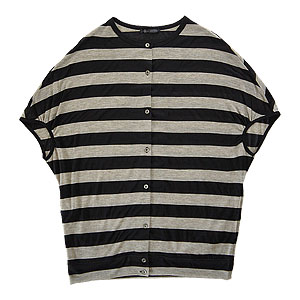 +closet / �N���[�[�b�g | crew-neck cardigan : 