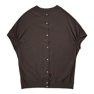 +closet / �N���[�[�b�g | crew-neck cardigan : 