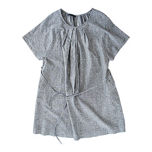 +closet / �N���[�[�b�g | handkerchief-drape Tunic one-piece : 