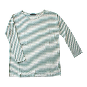 +closet / �N���[�[�b�g | cotton-gauze border T : 