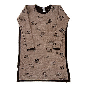 ANTIPAST / �A���e�B�p�X�g | ALPACA WOOL DRESS (reversible) : �j�b�g�����s�[�X