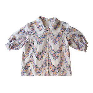 [ �u���E�X ] flower curtain : mina perhonen / �~�i �y���z�l��